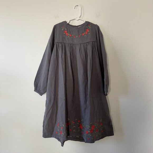 coco embroidered dress Coco Floral Dress main image 1